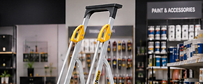 Step Ladders with Handrails