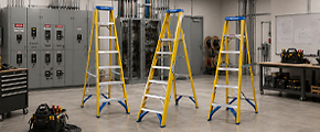 Fibreglass Step Ladders