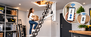 Electric Loft Ladders
