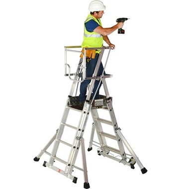 Teleguard Ladder (4 to 6 Rungs)