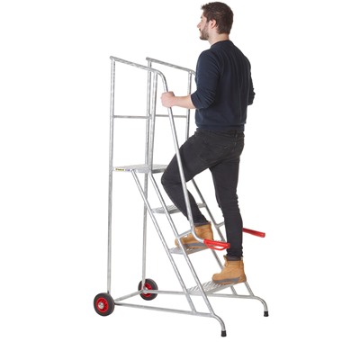 Galvanised Loading Steps