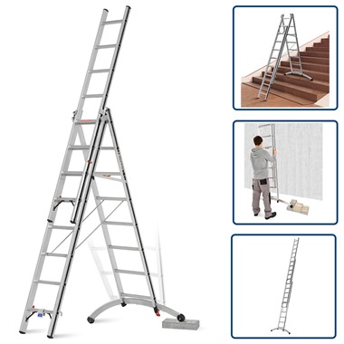 Hymer Smart Base Combination Ladder
