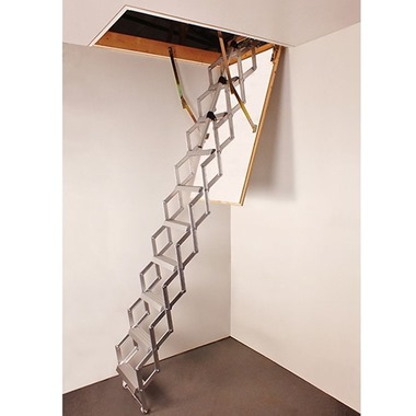 Columbus Piccolo Premium Aluminium Concertina Loft Ladder