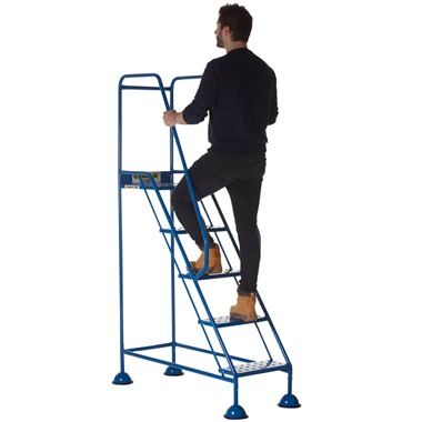 Classic Easy Glide Steps - Punched Steel Treads