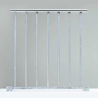 Galvanised Steel Landing Banister 