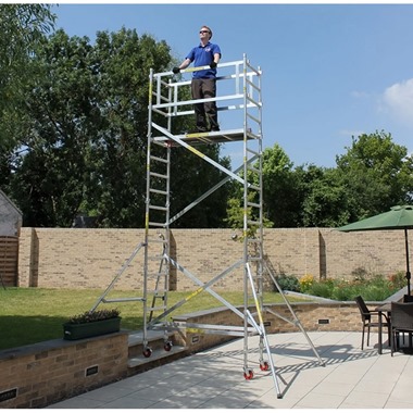 Super DIY Heavy Duty Towers with Height Adjustable Wheels