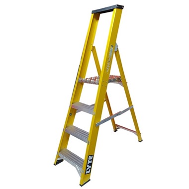 Lyte Trade Fibreglass Platform Step Ladder
