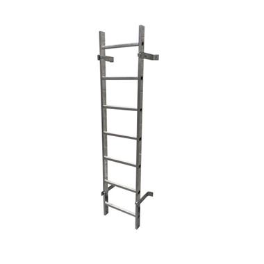 Fixed Vertical Roof Access Ladder - Ladder Only