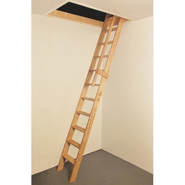Hardwood Straight Flight Ladder (450mm)