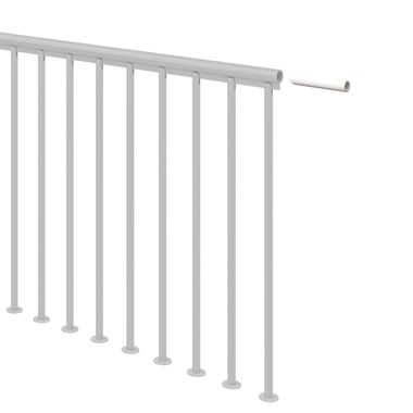 Classic Landing banister for spiral Staircases