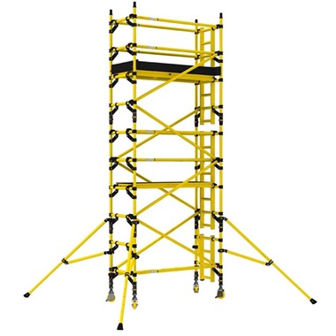 Boss Glass Fibre Single Width Scaffold Towers x 1.8m