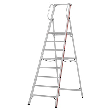 Hymer 8080 Platform Stepladder with Handrail