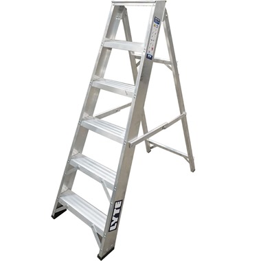 Heavy Duty Class 1 Swingback Step Ladders