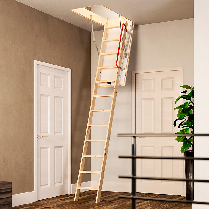 Dolle Hobby (1150 x 550) Wooden Loft Ladder