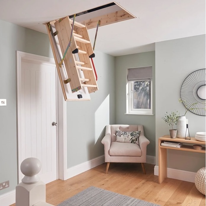 Werner Eco S Line Loft Ladder