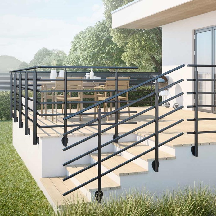 Pure Balustrade Kit - Black / White