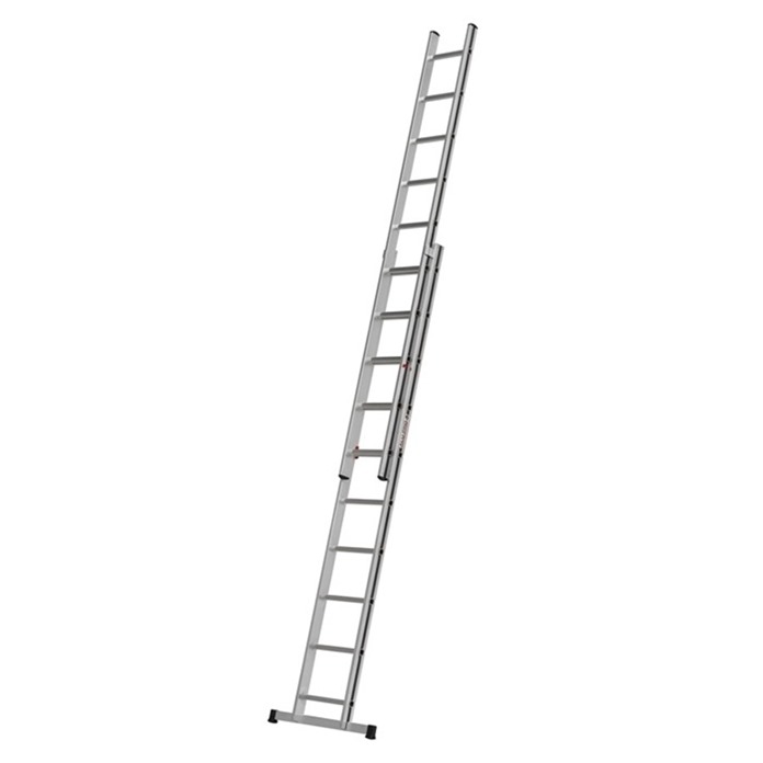 Hymer Black Line Double Extension Ladder