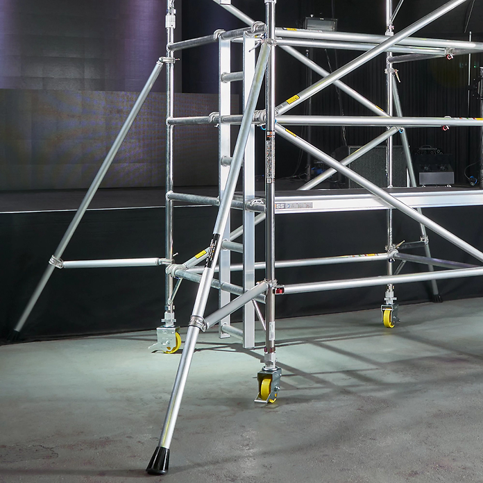Boss Ladderspan 3T Double Width Scaffold Tower 