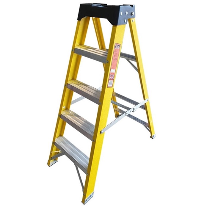 Super-Trade Glass Fibre Swingback Step Ladders