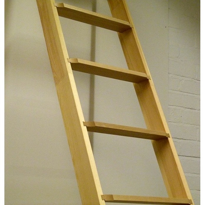 Dolle Straight Flight Wooden Ladder (DSF)