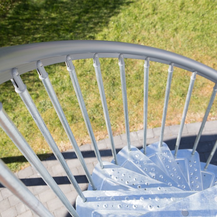 Toronto Outdoor Spiral Staircase
