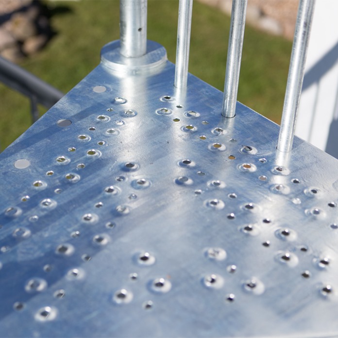 Toronto Outdoor Spiral Staircase