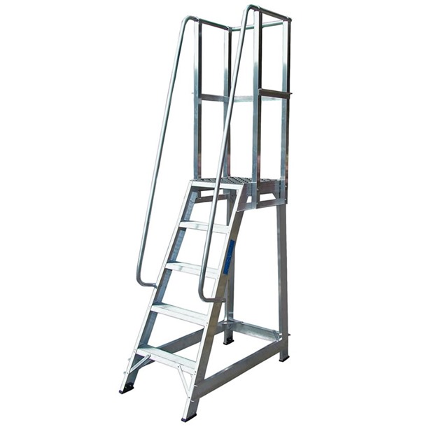 Heavy Duty Fixed Handrail Steps
