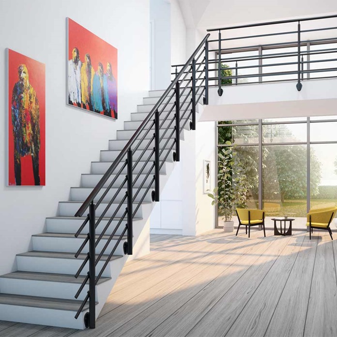 Pure Balustrade Kit - Black / White