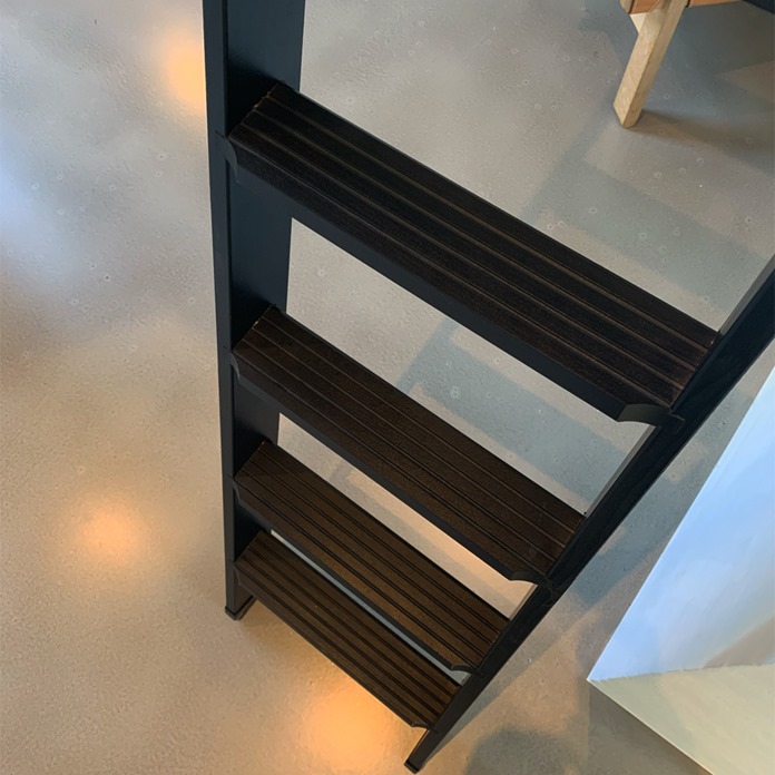 Mezzanine Ladder Black