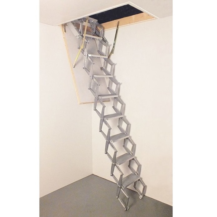 Columbus Junior Aluminium Concertina Loft Ladder