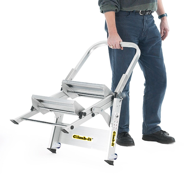 Climb-It Easy Slope Aluminium Folding Steps