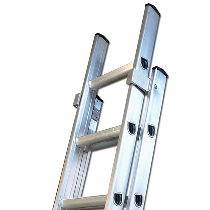 Heavy-Duty Aluminium Double Extension Ladder