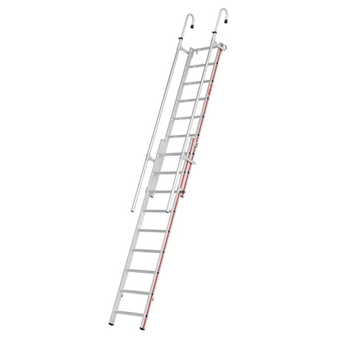 Hymer 6092 Extension Ladder With Hooks