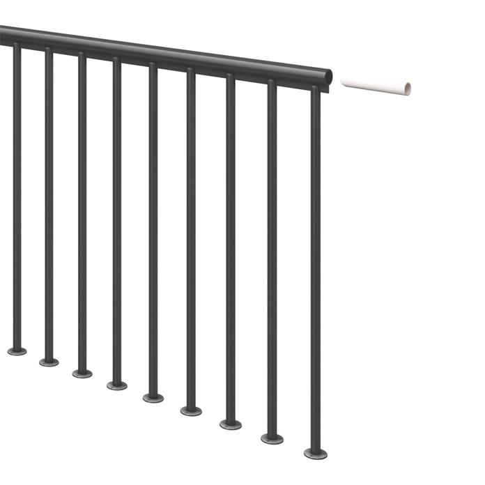 Classic Landing banister for spiral Staircases