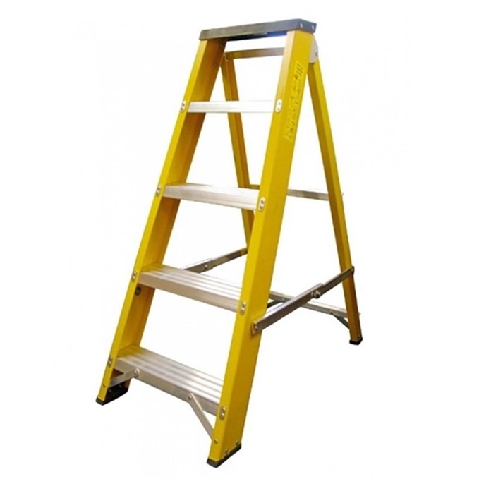LYTE Glass Fibre Swingback Step Ladders