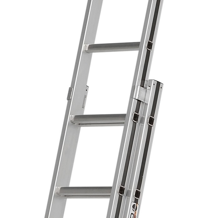 Hymer Black Line Double Extension Ladder