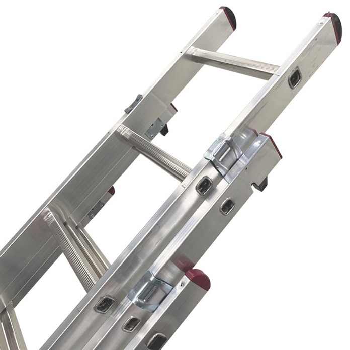 Light Duty Triple Extension Ladder Ladders UK Direct