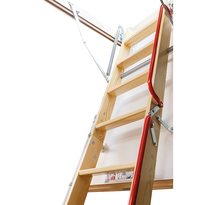 FAKRO LWL Extra Wooden Loft Ladder - Assisted Opening