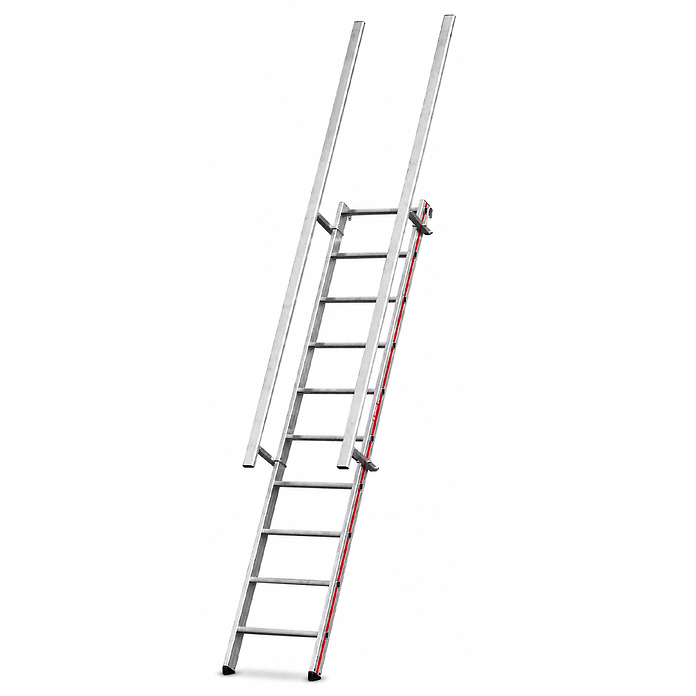 Hymer 8058 Hook-On Shelf Ladders with Handrails
