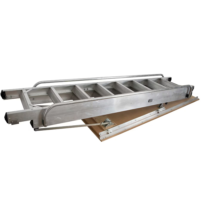 Deluxe Aluminium Sliding Vertical Loft Ladder (VCL)