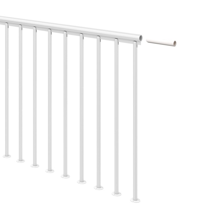 Classic Landing banister for spiral Staircases
