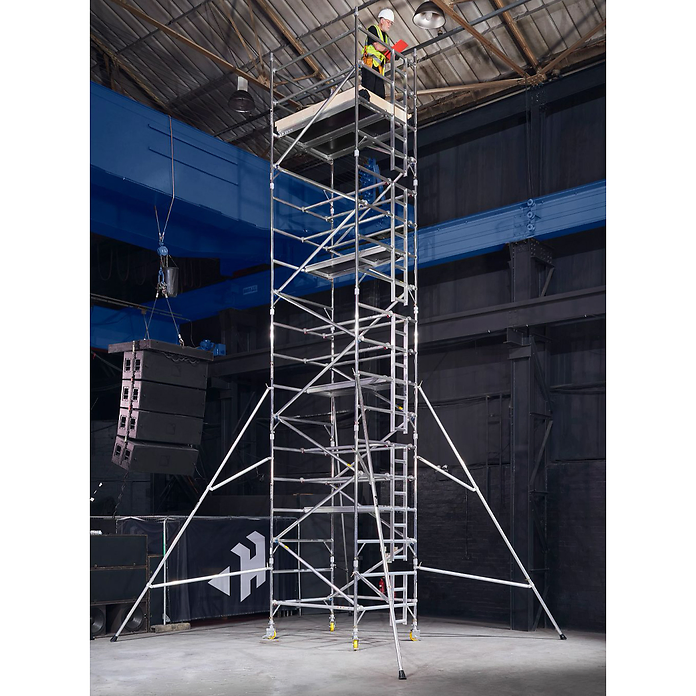 Boss Ladderspan 3T Double Width Scaffold Tower 