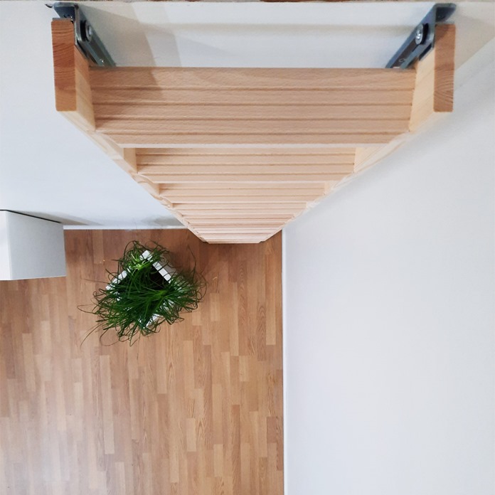 Mezzanine Ladder Untreated