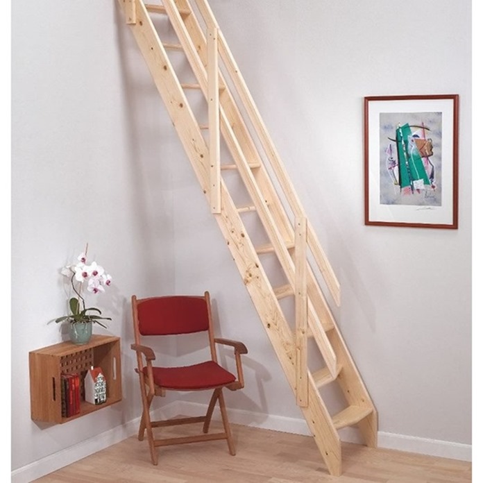 Dolle Amsterdam Wooden Space Saving Staircase Kit