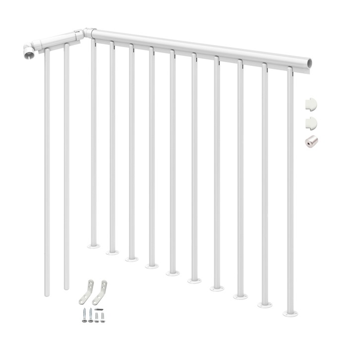 Classic Landing banister for spiral Staircases