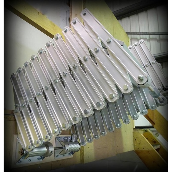 Columbus Piccolo Premium Aluminium Concertina Loft Ladder