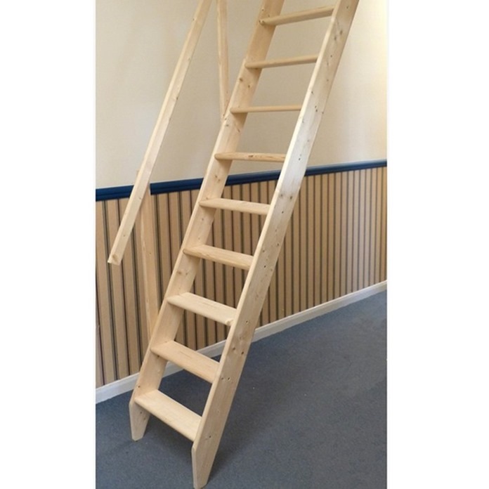 Dolle Arundel Wooden Space Saving Staircase Kit Loft Stair