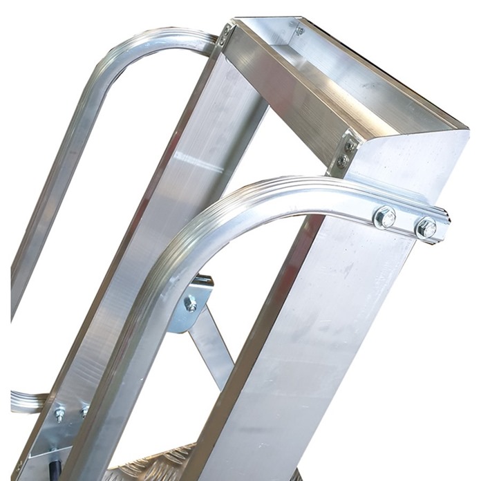 Professional Platform Step Ladders with Handrails