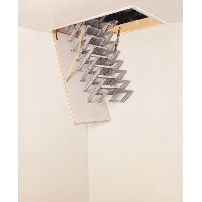 Columbus Junior Aluminium Concertina Loft Ladder