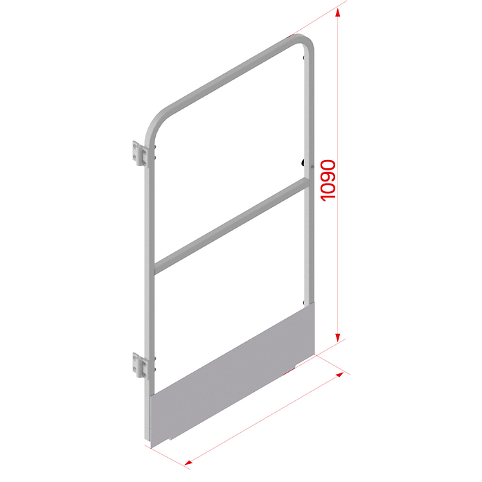 Self Closing Safety Gate for Fixed Ladders